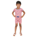 Kids Printed Jumpsuit