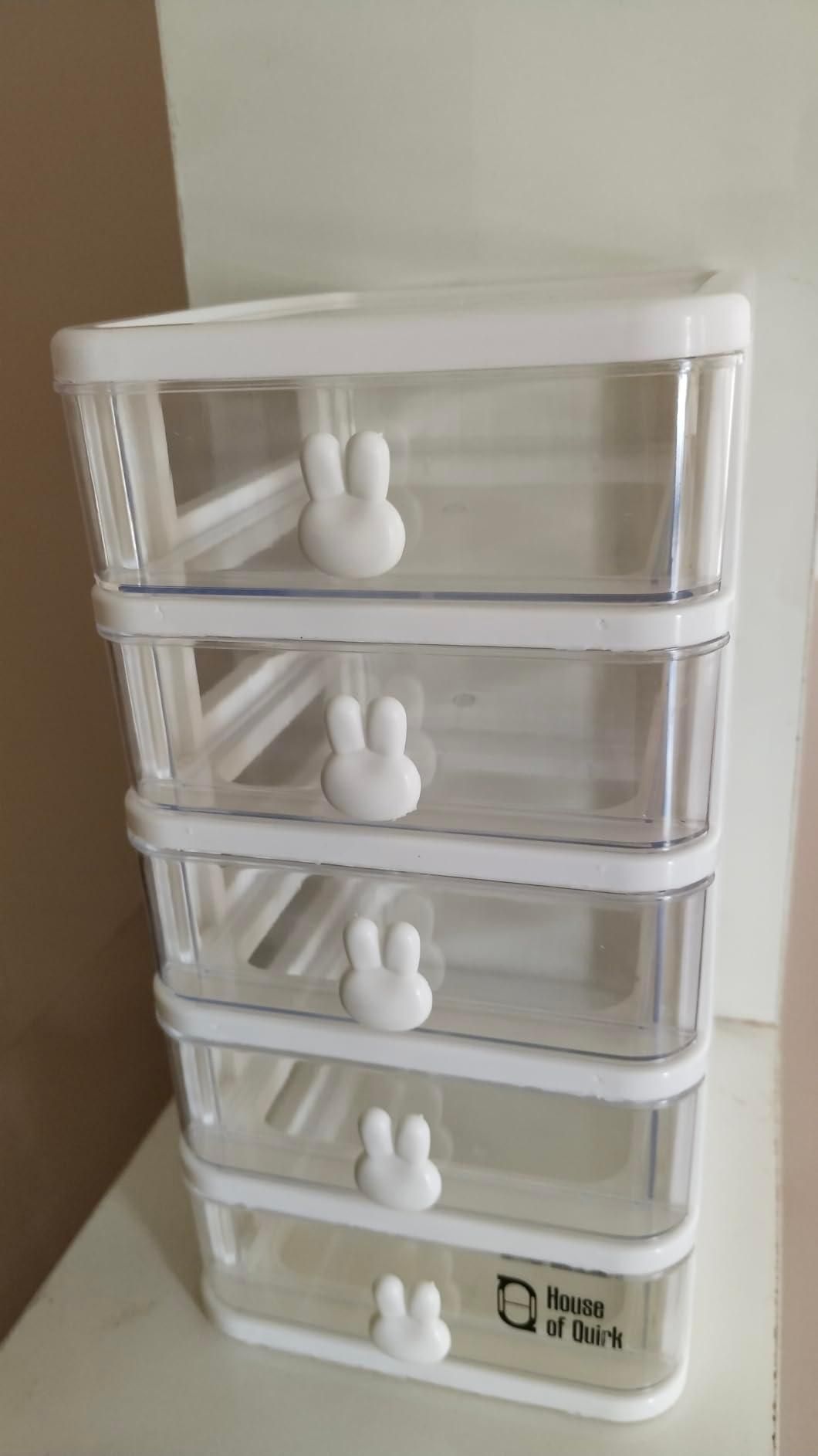 5 Tier Transparent Jewellery Box